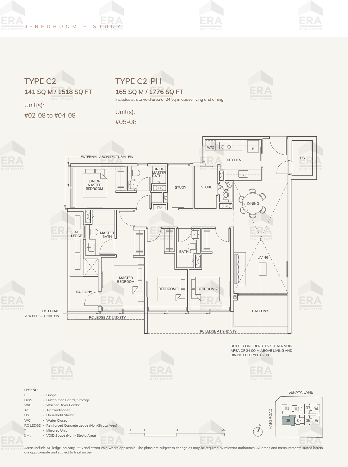C2-PH · 1,776 sqft floor plan