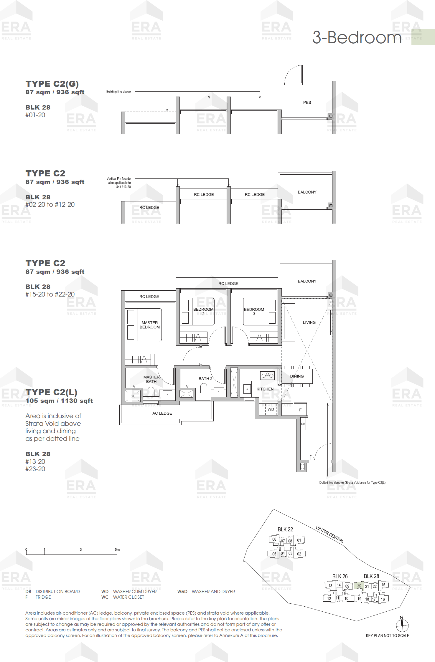 C2(L) · 1,130 sqft floor plan