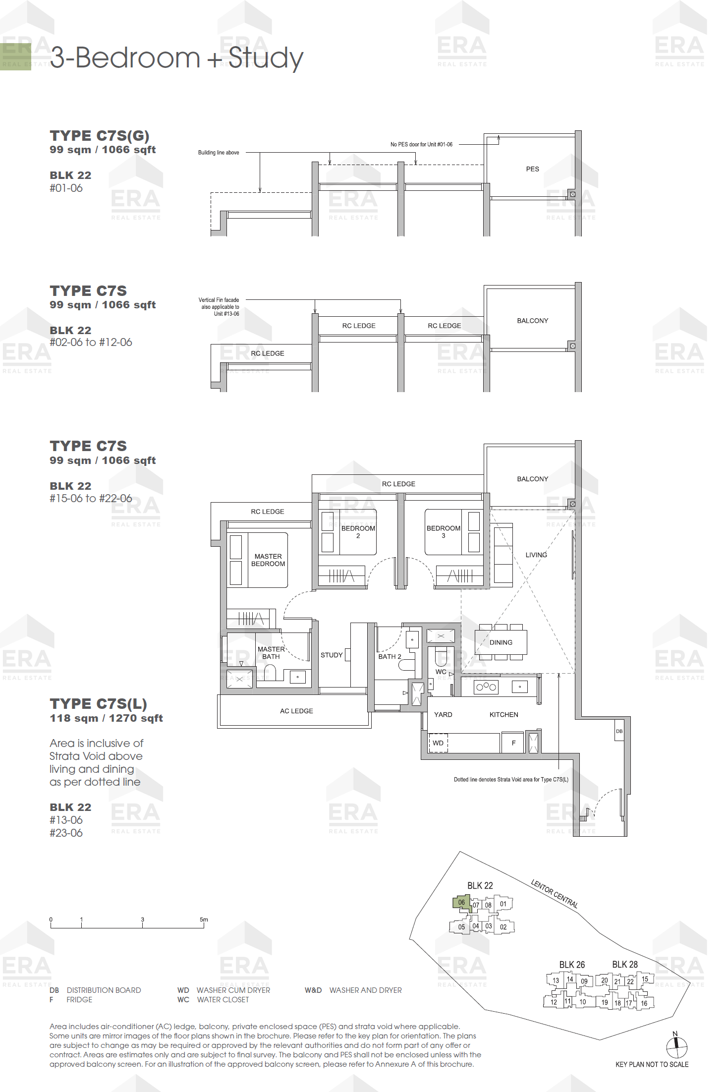 C7S(G) · 1,066 sqft floor plan