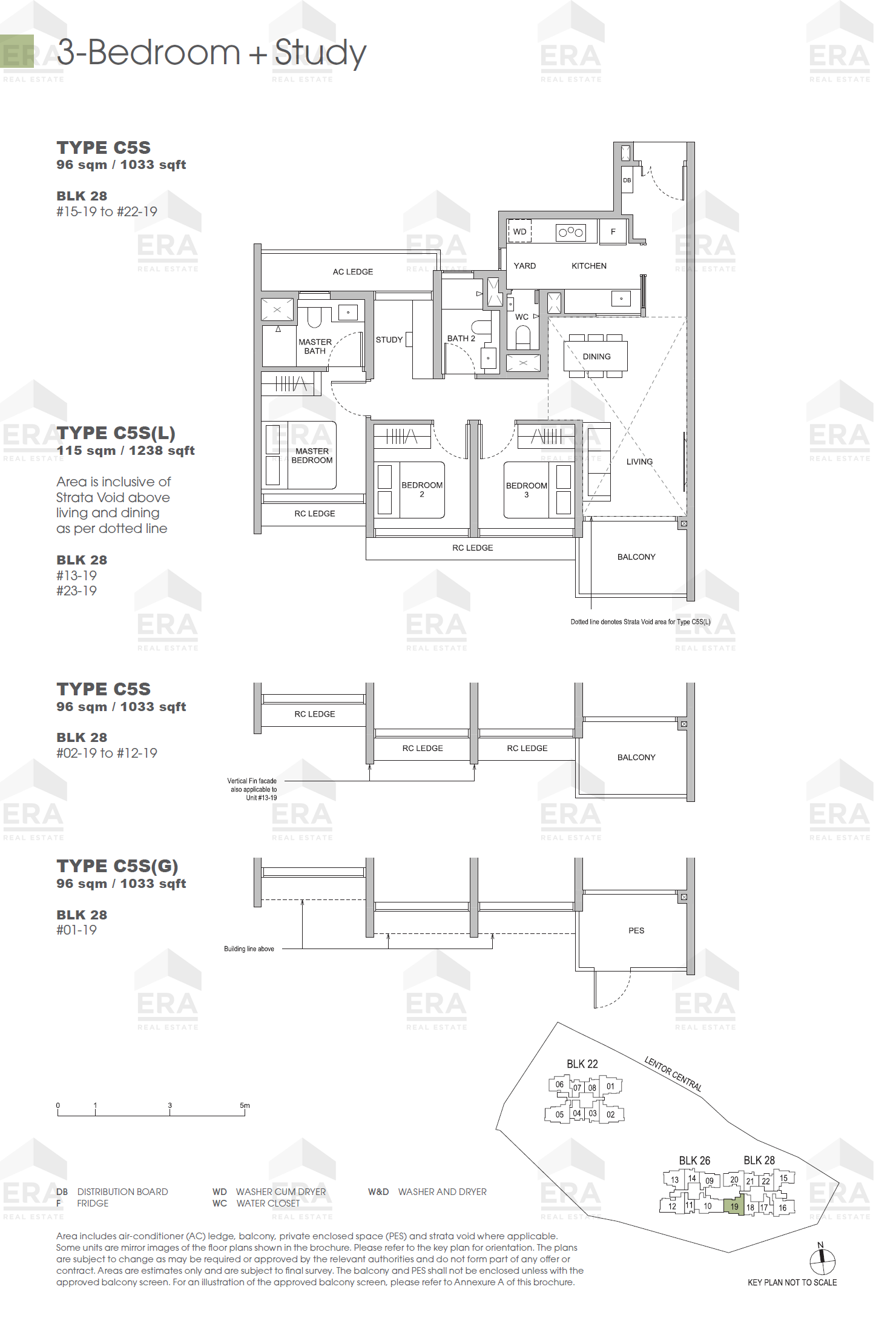 C5S(L) · 1,238 sqft floor plan