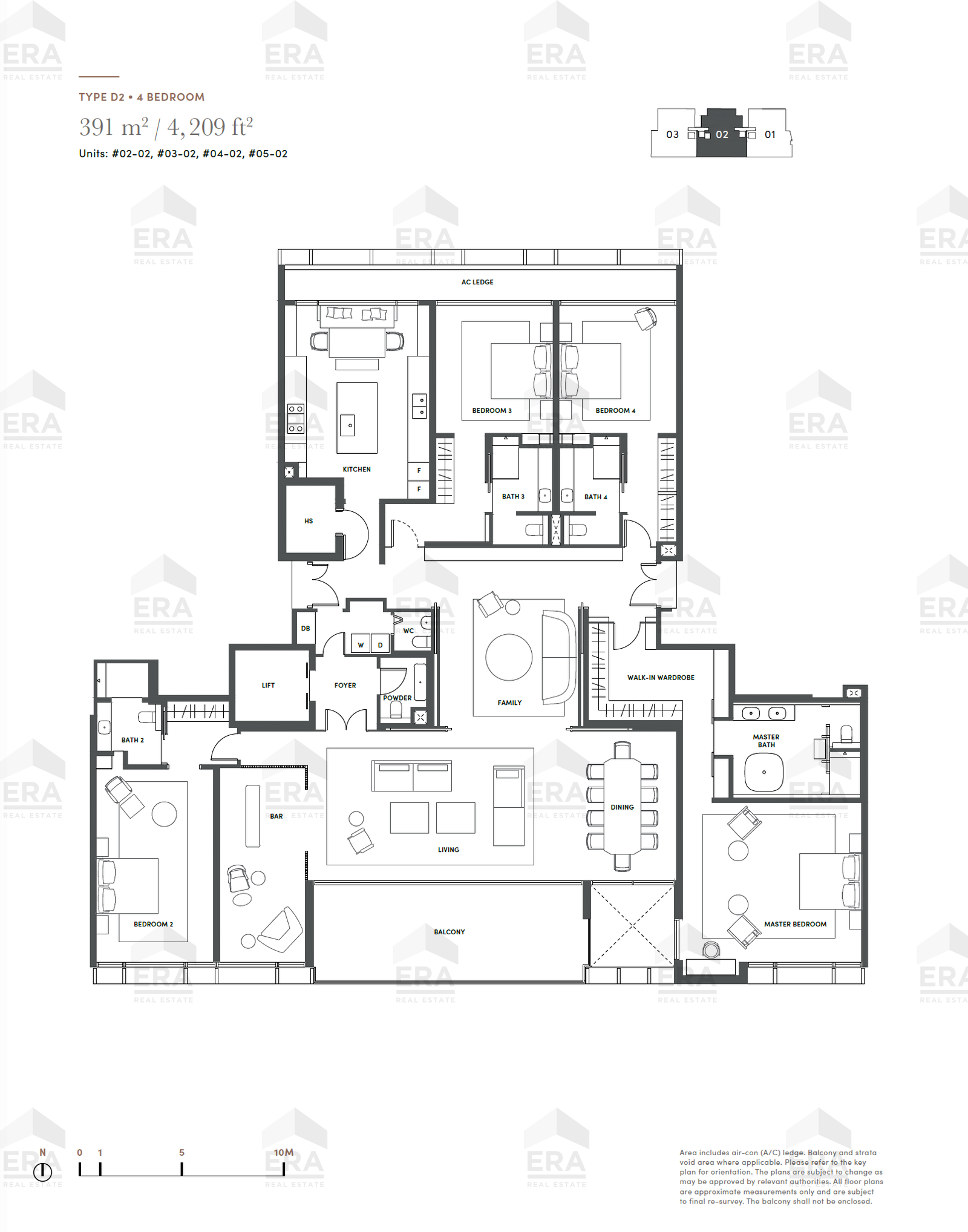 D2 · 4,209 sqft floor plan