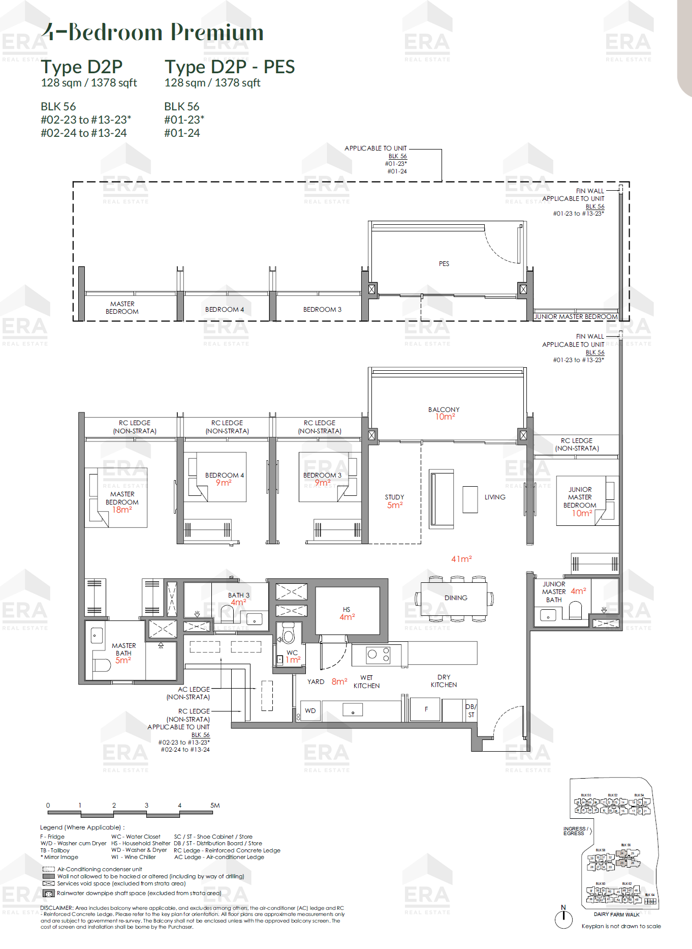 D2P-PES · 1,378 sqft floor plan