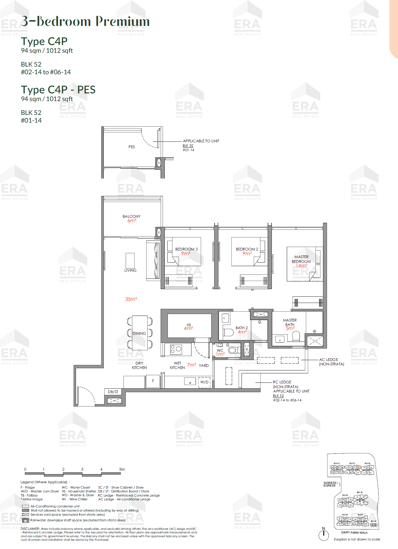 C4P · 1,012 sqft floor plan