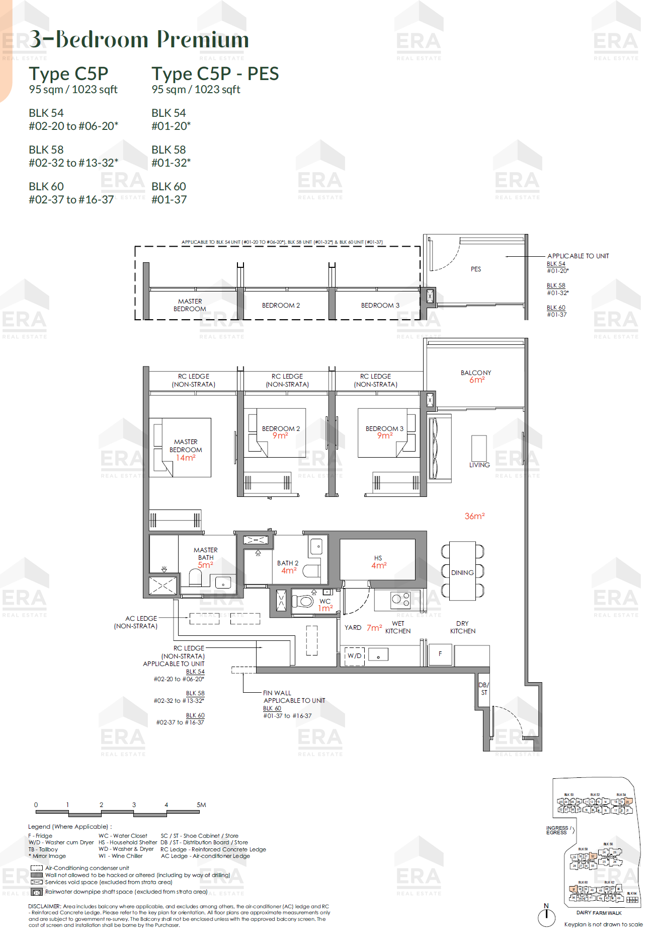 C5P · 1,023 sqft floor plan