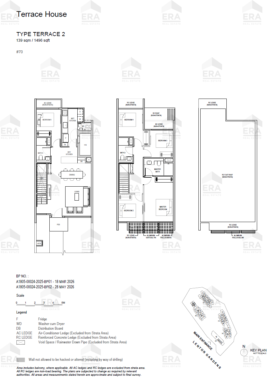 TERRACE 2 · 1,496 sqft floor plan
