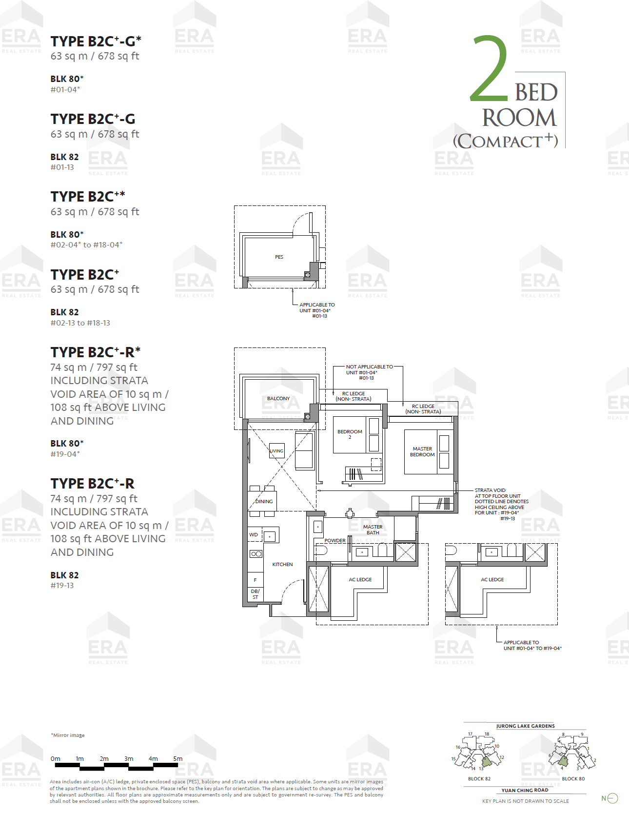 B2C＋* · 678 sqft floor plan