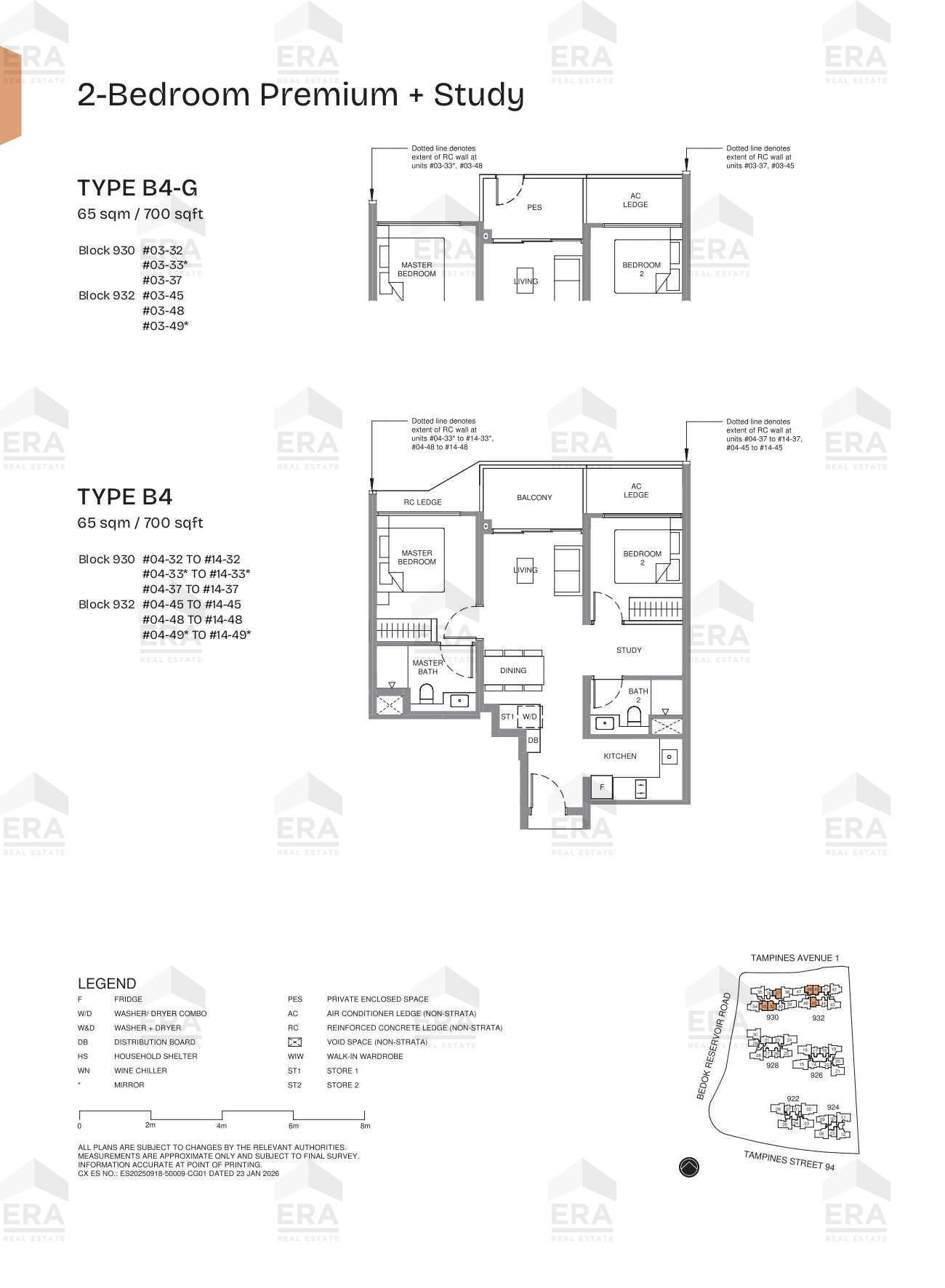 B4 · 700 sqft floor plan