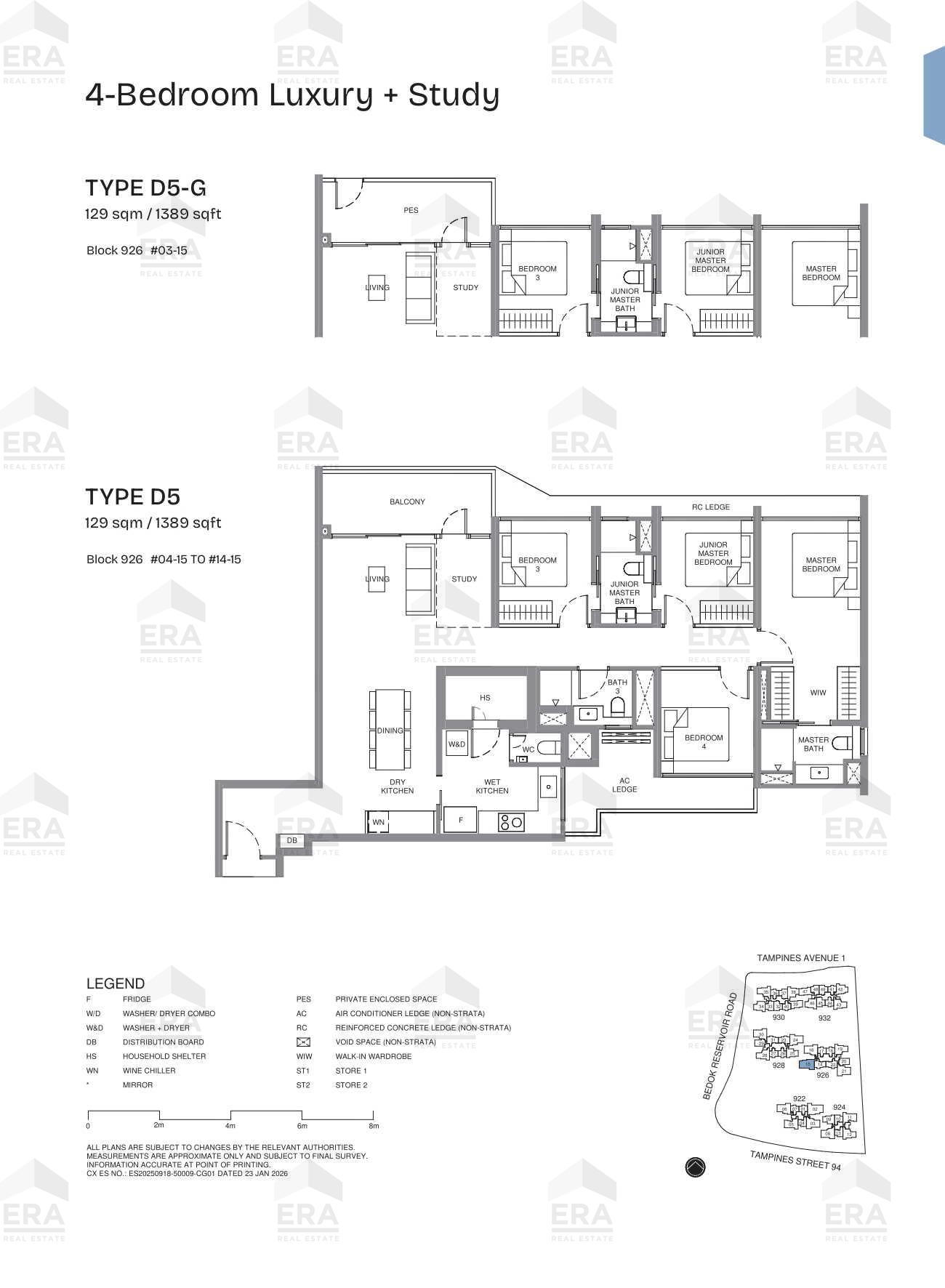 D5-G · 1,389 sqft floor plan