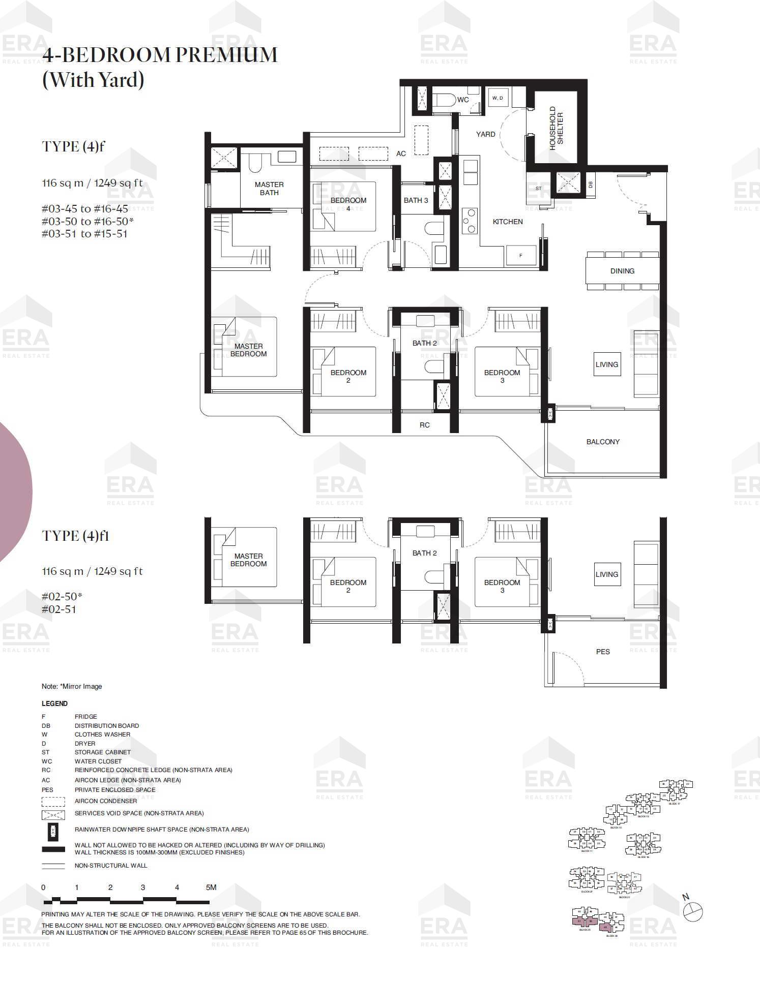 (4)f · 1,249 sqft floor plan