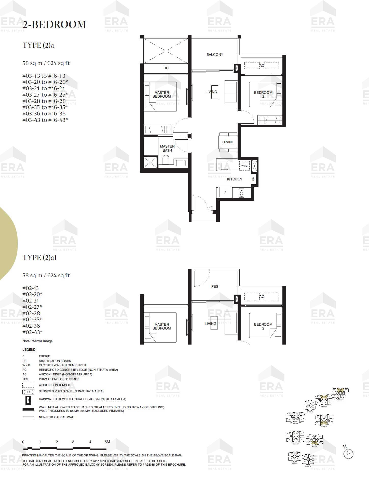 (2)a1 · 624 sqft floor plan
