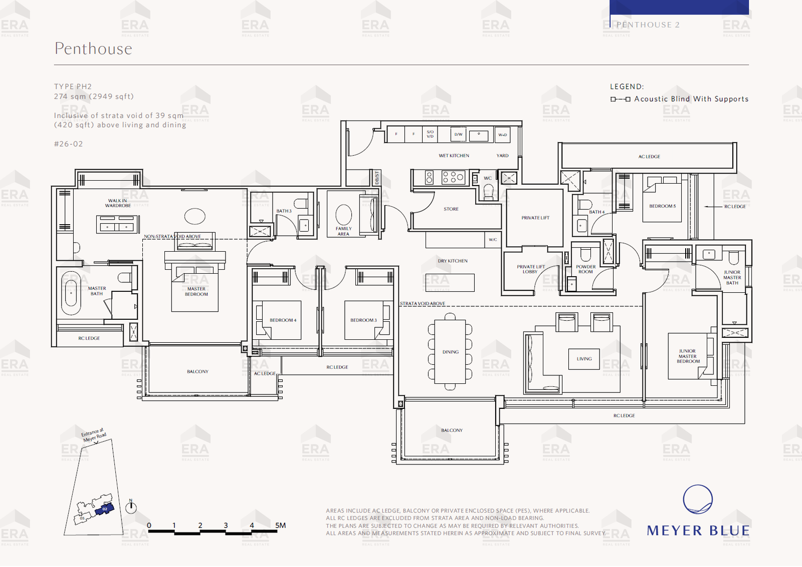 PH2 · 2,949 sqft floor plan