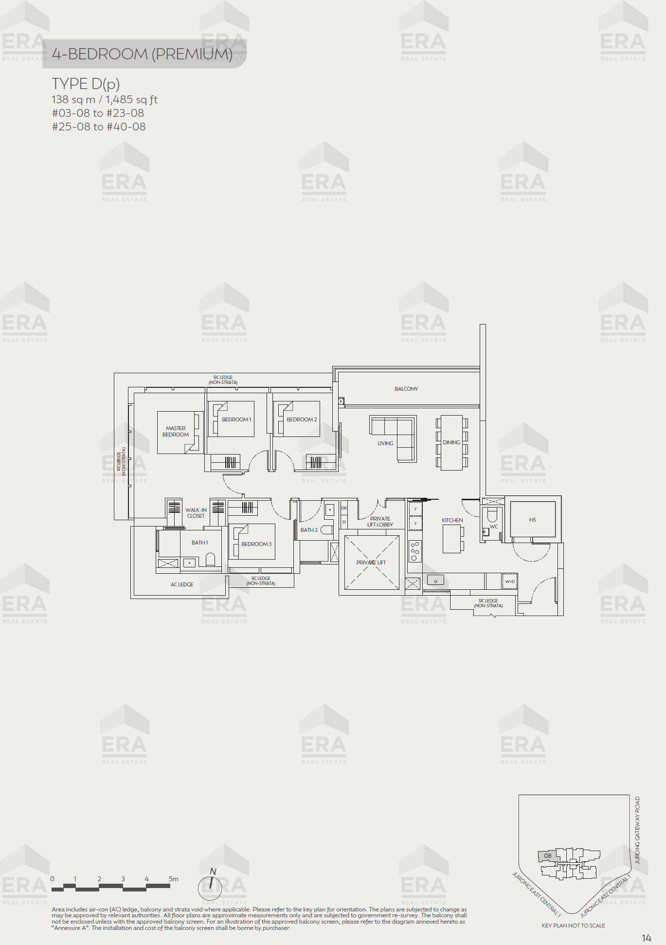 D(p) · 1,485 sqft floor plan