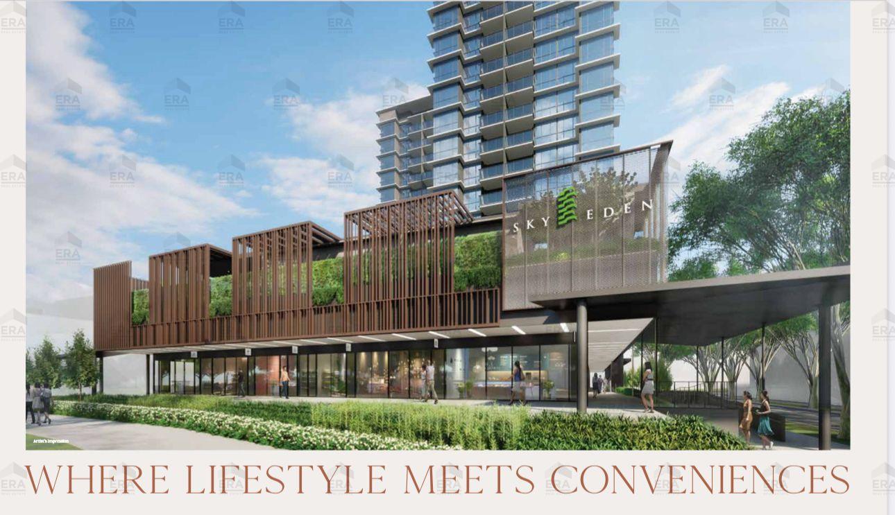 Shoppes @ Sky Eden, D16 new launch condo Singapore