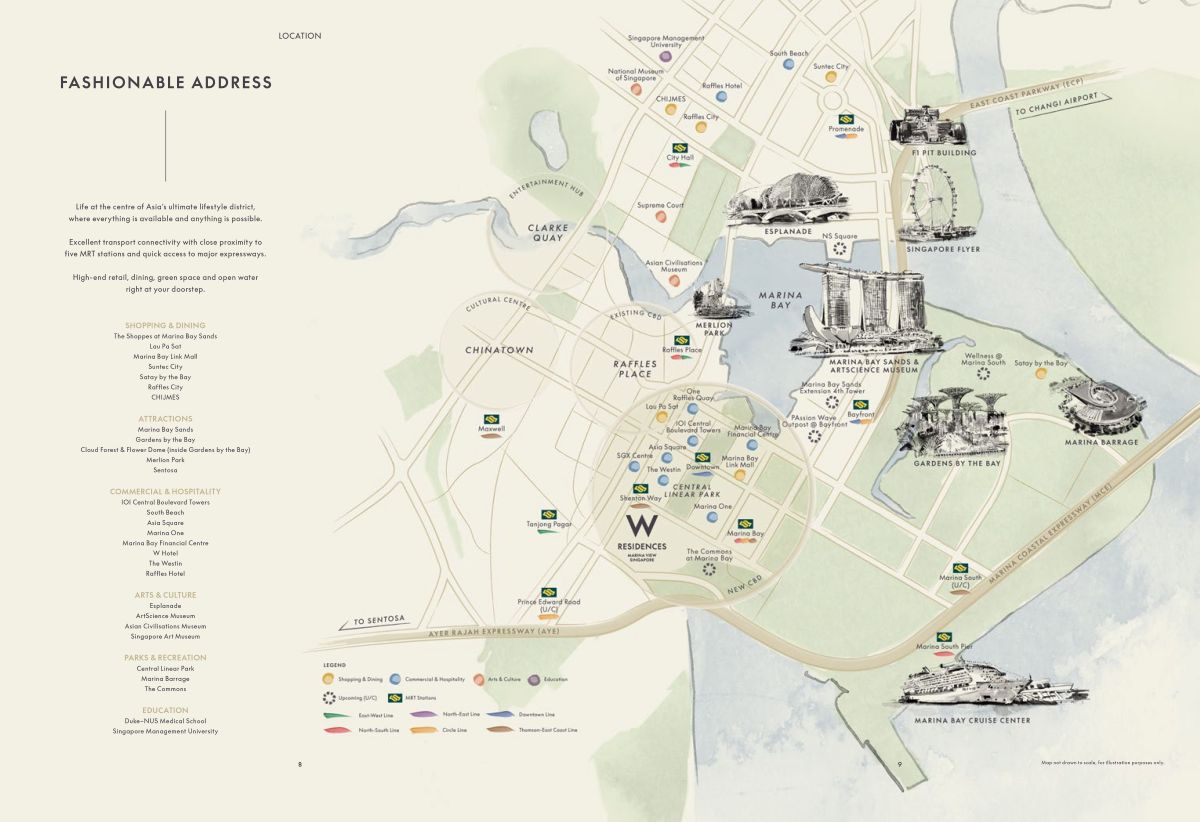 W Residences Marina View - Singapore, D01 new launch condo Singapore